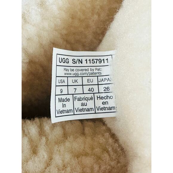 UGG Women's New Heights Platform Xtra Chestnut Shearling Boots 1157911 Size 9 - Picture 11 of 11